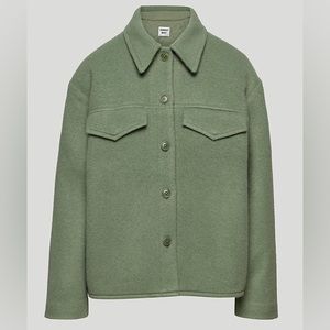 Aritzia Sunday Best Sky Shirt Jacket